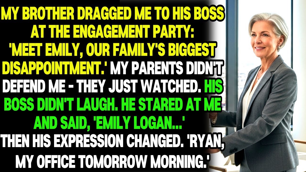 MY BROTHER DRAGGED ME TO HIS BOSS AT THE ENGAGEMENT PARTY: 'MEET EMILY, OUR FAMILY'S BIGGEST ...