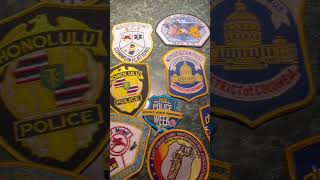 My First Responder Patch Collection #patches #fire #police #shorts #fyp