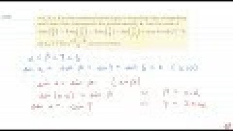 IIT JEE TRIGONOMETRIC FUNCTIONS If `alpha,beta,gamma,delta`  are the smallest positive angles in ...