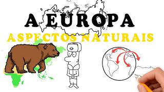 A EUROPA ASPECTOS NATURAIS #geografia