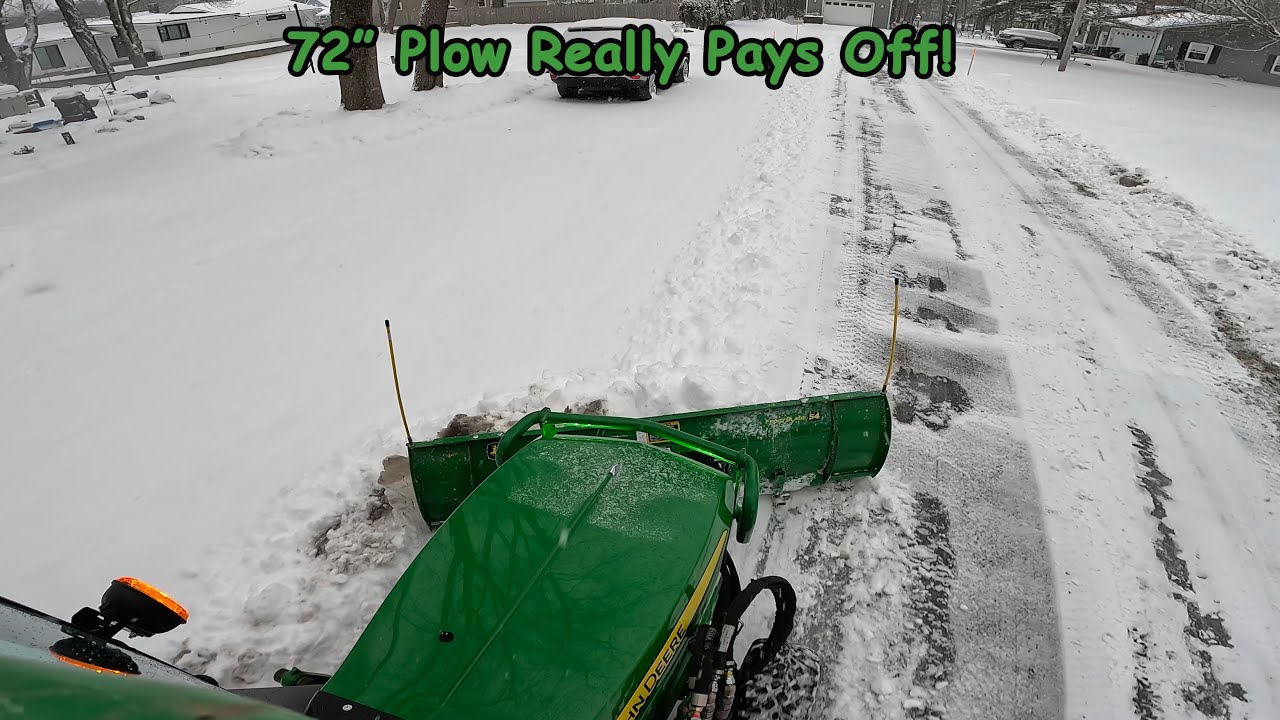 Plowing Two of the Longest Driveways! | Snow Short 2