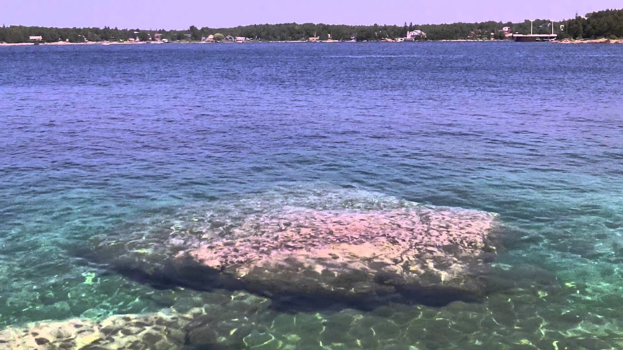 Canada Tobermory Amazing Beach! YouTube