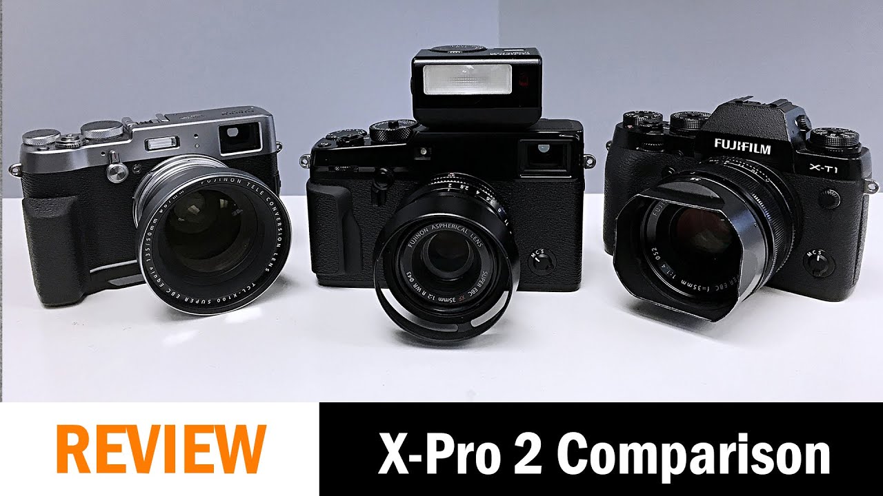 Первый взгляд: сравнение FujiFilm X-Pro 2