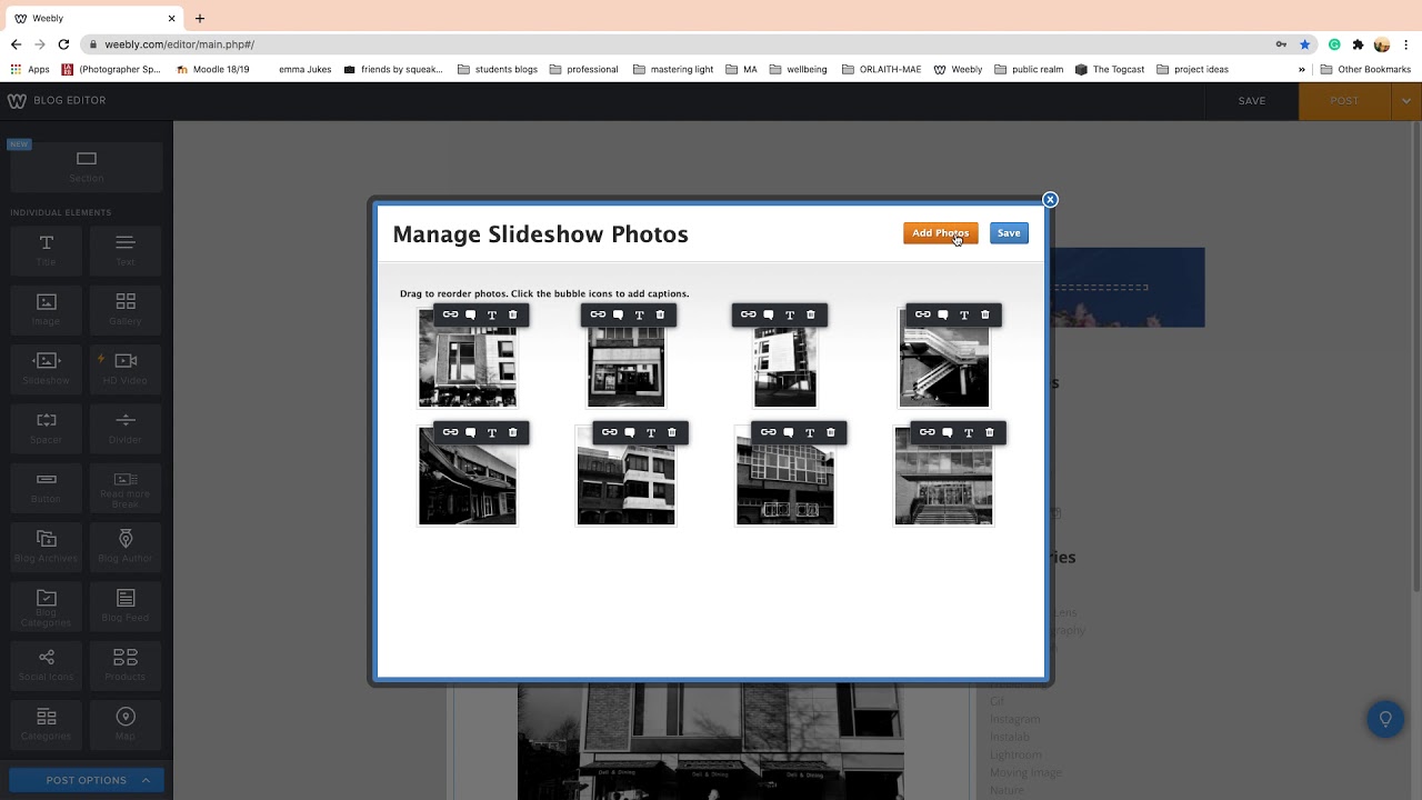 how to add a slide show - YouTube