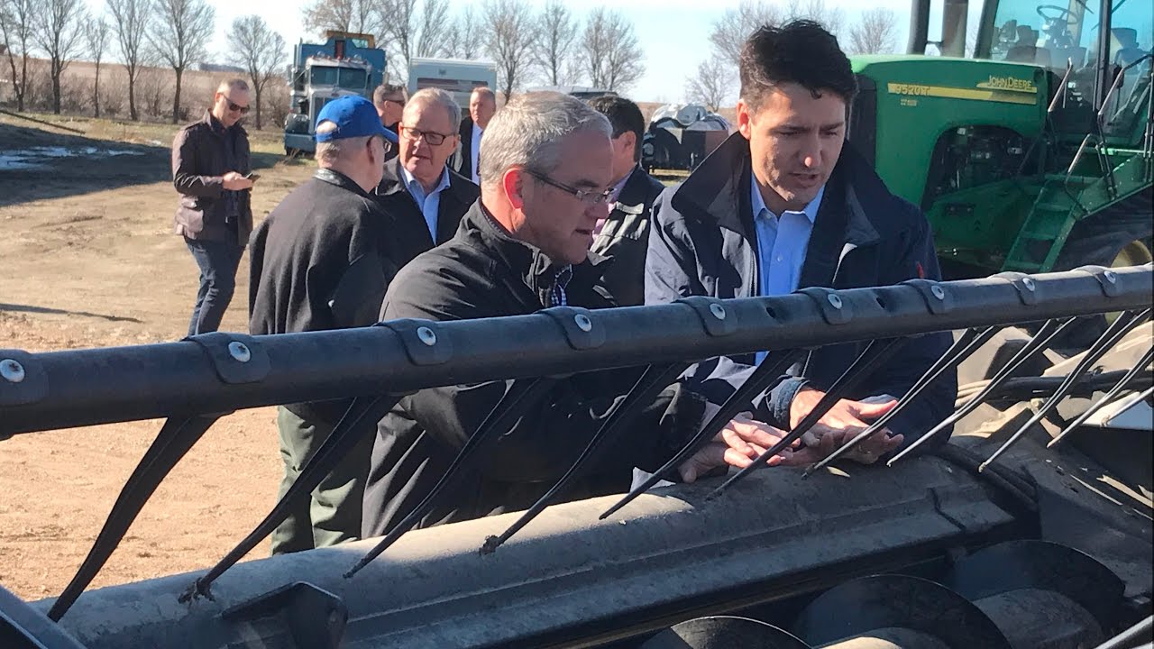 Prime Minister Justin Trudeau talks Catholic school decision, carbon tax at event in Gray, Sask.