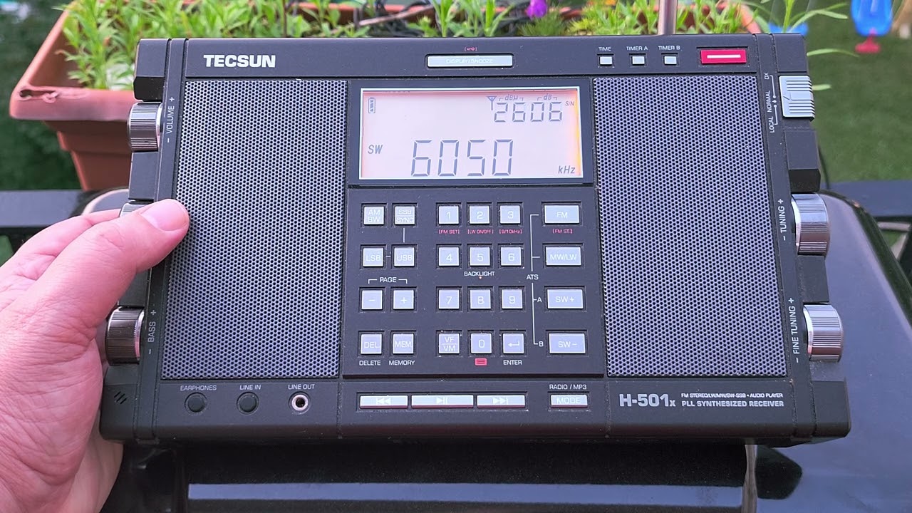 TECSUN H-501 WORLD BAND RECEIVER 短波ラジオ Amazon.com: Tecsun