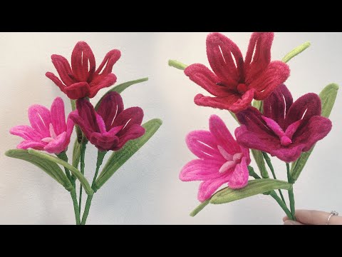 モールフラワー🌸枯れないお花 ハンドメイド モールフラワー 枯れない