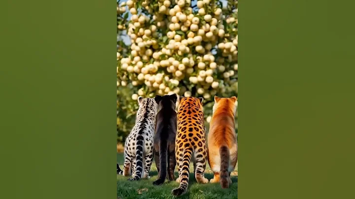 Video 7539651: baby snow leopard, black leopard, big cat