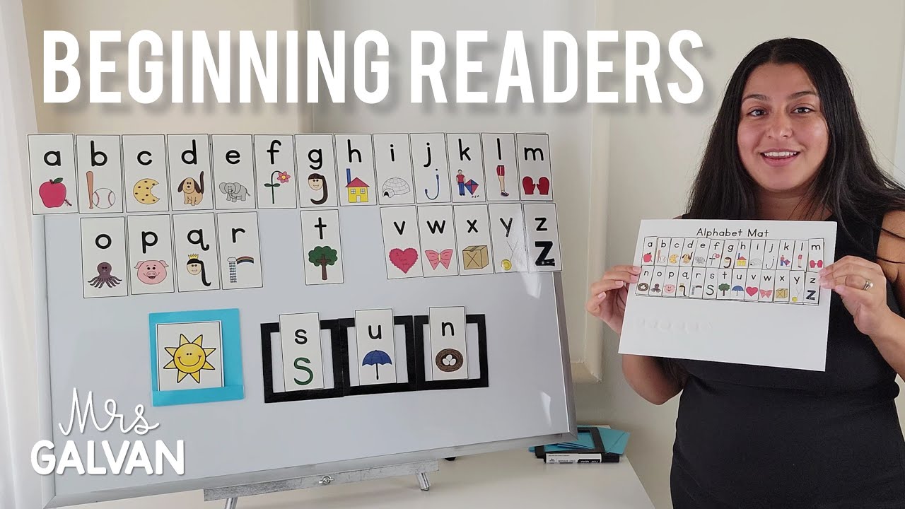 How to teach a child to read | Teaching Beginning Readers - YouTube