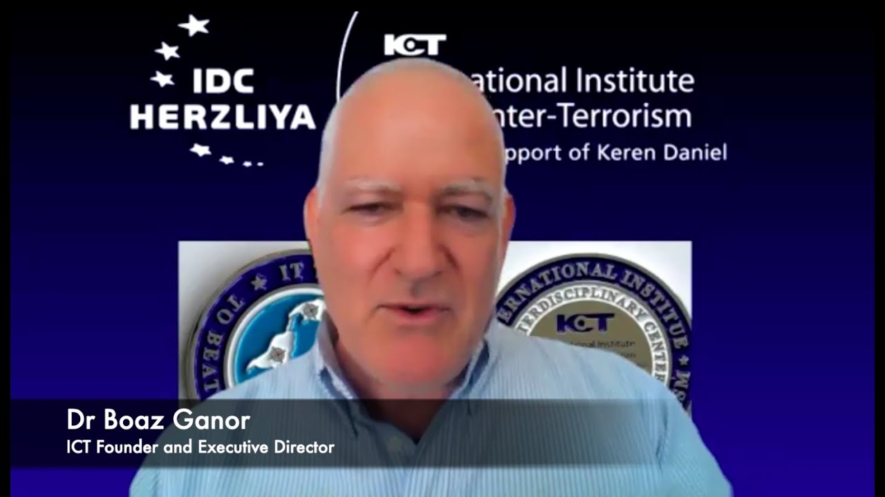 Dr Boaz Ganor (ICT) on current terrorist threats and commonalities