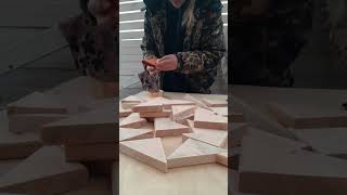 #wood #woodworking #repurposeddecor #upcycledhomedecor #diy #woodwork #декор#youtubeshorts #мойдень