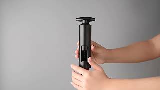 Information Self Pull Cork Screw Wine Opener Guide