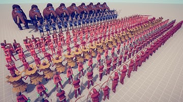 20x BOSS vs 100x UNIT - EVERY FACTION PART 1 | Totally Accurate Battle Simulator TABS