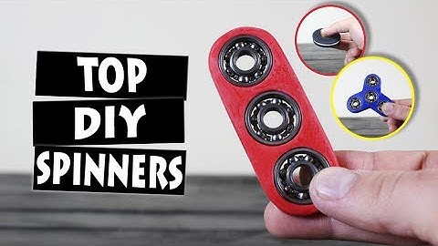 TOP DIY FIDGET SPINNERS FROM POLYMER CLAY