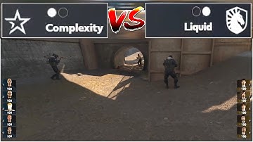 COMPLEXITY VS LIQUID // MAP 3 OVERPASS - PGL CS2 RMR AMERICAS