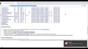 Scrape Expired Domains on a Schedule - V2