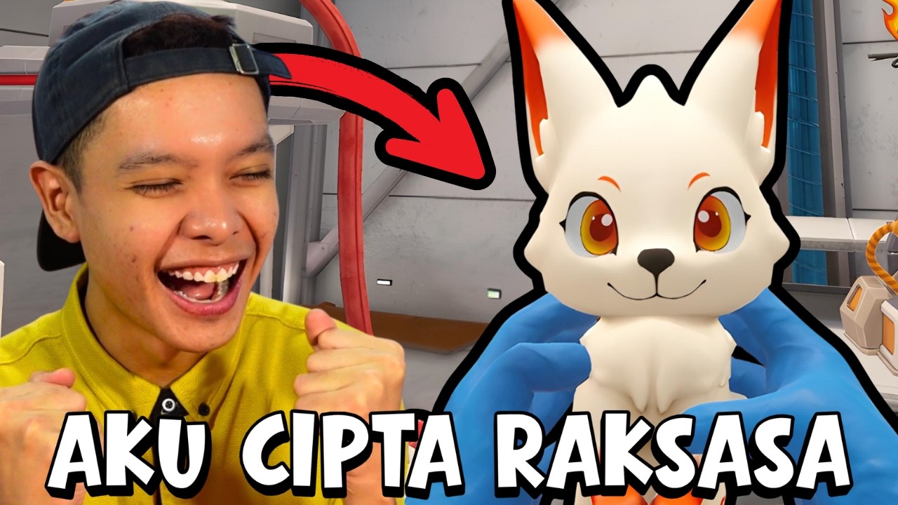 AKU JADI SAINTIS GILA CIPTRA RAKSASA COMEL! [Monster Lab Simulator] (Malaysia)