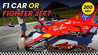 🏎️ F1 Car or Fighter Jet? This Ferrari BDXL is Both – 200 MPH Turbine Beast ✈️🔥