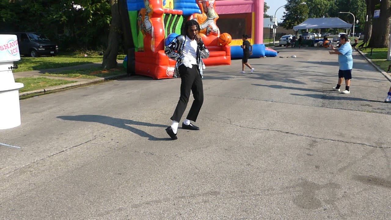 Michael Jackson Tribute Artist The Chosyn One / BLOCK PARTY EVENT/ UNITY 23  G.C.U. TV SHOWCASE
