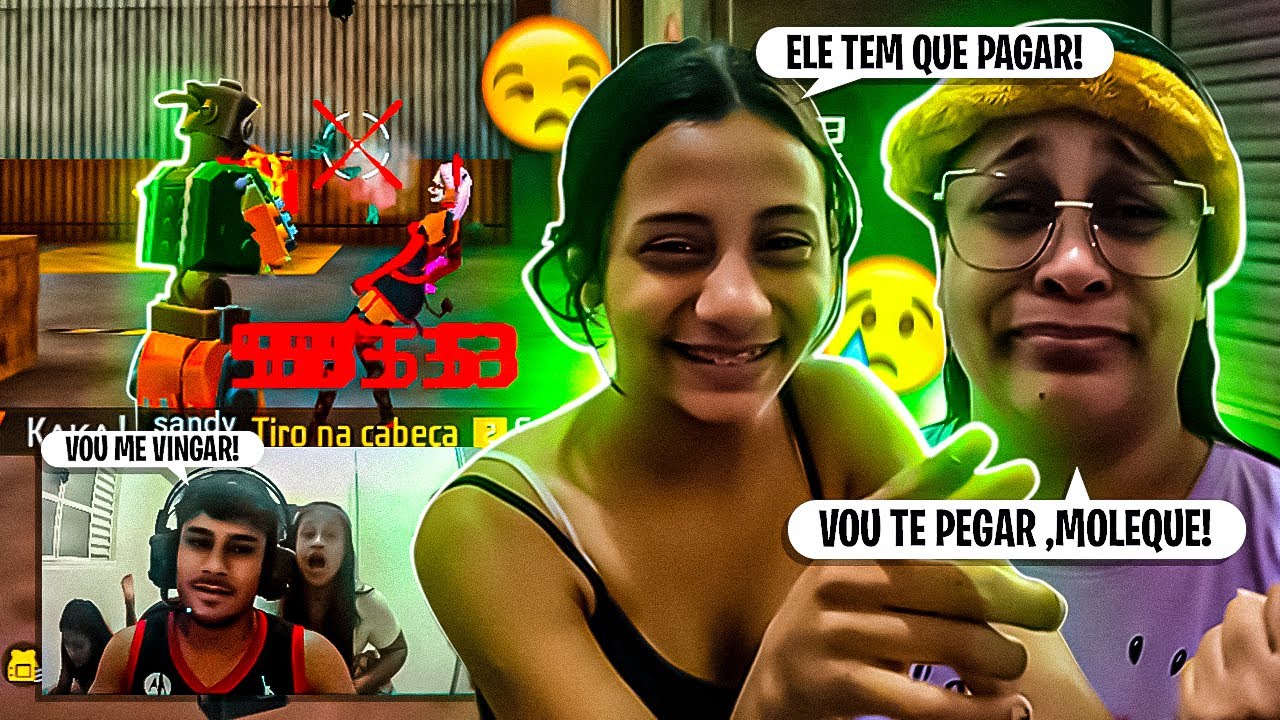 MINHA MÃE E IRMÃZINHA TENTOU ME HUMILHAR E TROLLAR NO X1 MAS EU ME VINGUEI PESADO DELAS! FREE FIRE 😭