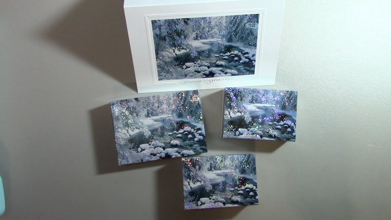 CraftyRia Creates Boxes from Recycled Christmas Cards #31