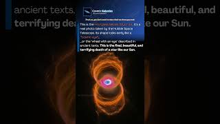 NASA Found a "Biblical Angel" Staring Out of Space 👁️ #Mystery #cosmicgalaxies #space