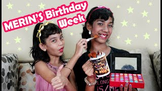 MERINs Birthday Week - Day 1  -  Merins make-up to Sherin