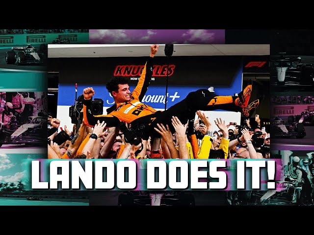 Lando Norris gets his first win! | Miami Grand Prix Post Show