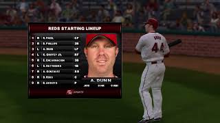 Game 2 at Cincinnati Reds - MLB 2K8 Franchise Gameplay (Arizona Diamondbacks) screenshot 2