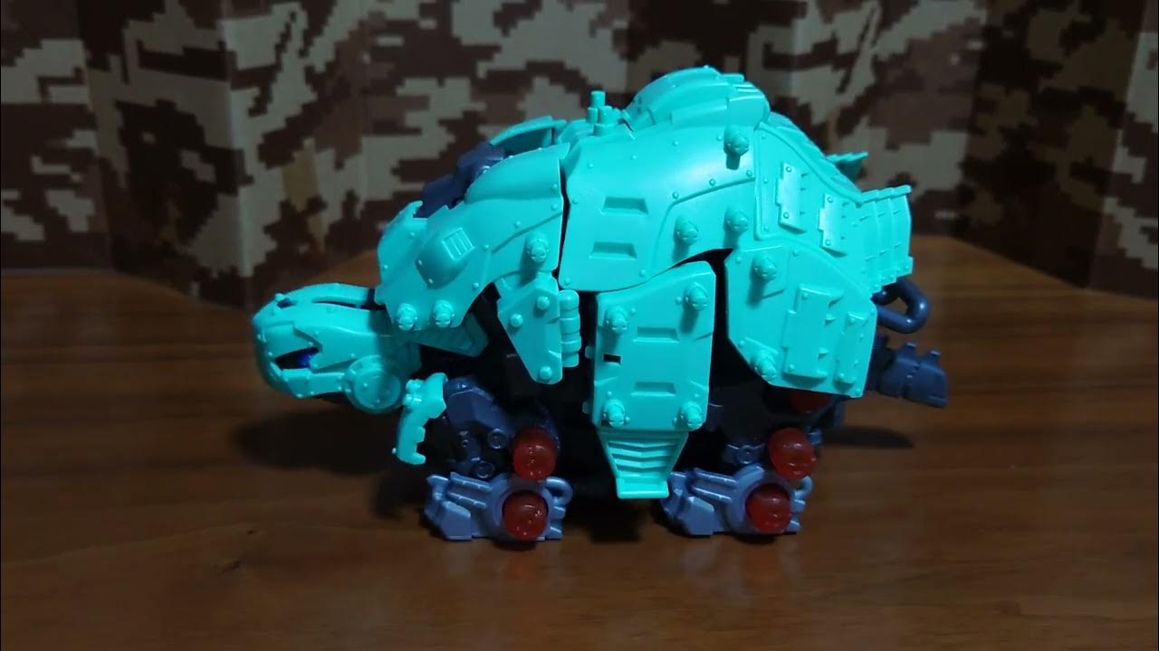 ZOIDS WILD ZW05 ガノンタス(プロガノケリス種) 完全形態復元完了 YouTube