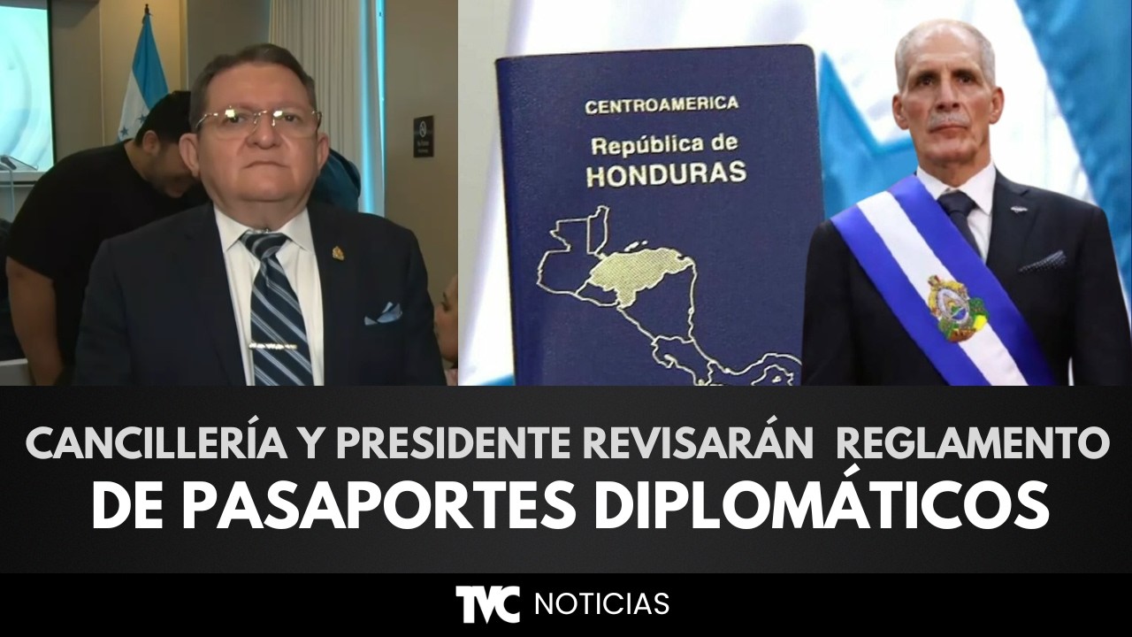 Cancillería y presidente Nasry Asfura revisarán reglamento de pasaportes diplomáticos y oficiales.