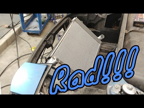 Mounting a huge Radiator in my Project car Porsche! - YouTube