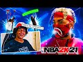 I STREAM SNIPED AGENT 00 IN ROOKIEVILLE &amp; CARRIED HIM w/ MY DEMIGOD BUILD! Best Build NBA 2K21!