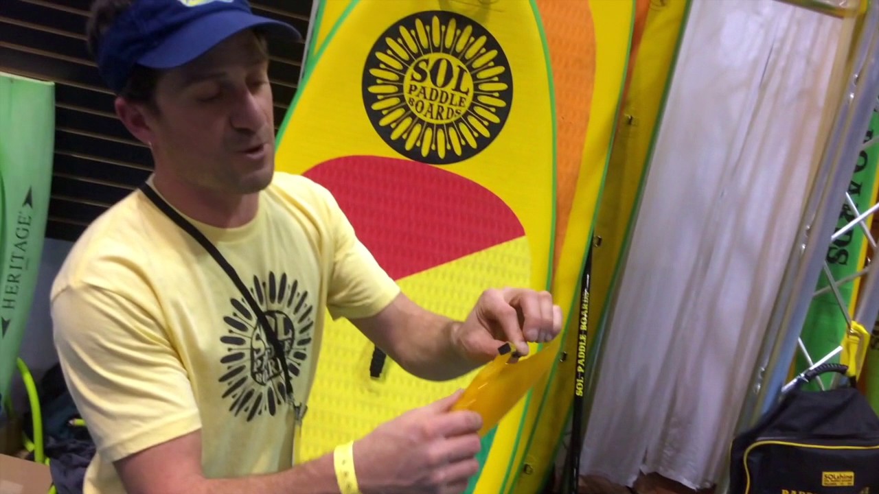 Stand Up Paddle Board Review: SOL Paddle Boards at Surf Expo