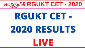 AP RGUKTCET Results 2020 | AP iiit Nuzvid Admissions 2020 | iiit rgukt cet 2020