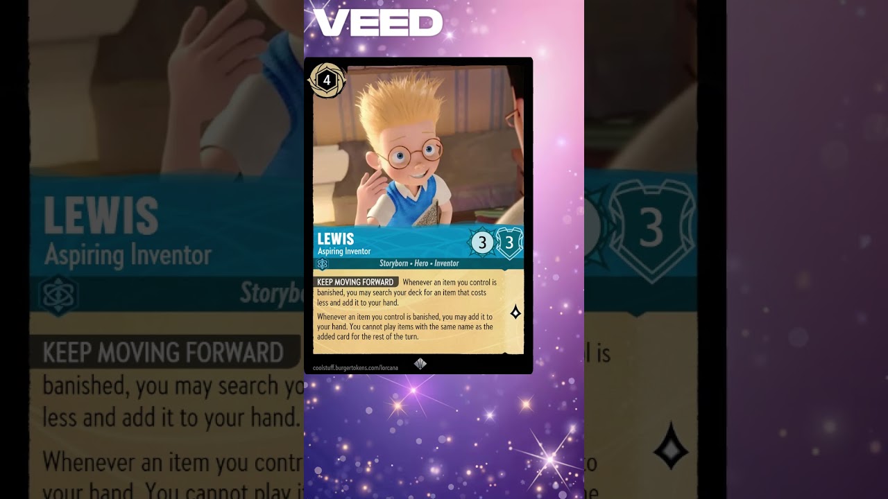 Custom Meet The Robinsons Lorcana Cards