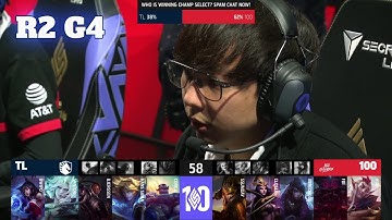 100 vs TL - Game 4 | Round 2 Playoffs S12 LCS Spring 2022 | 100 Thieves vs Team Liquid G4