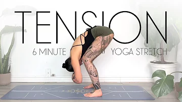 6 Min Morning Yoga for Tension Relief (DAY 28)