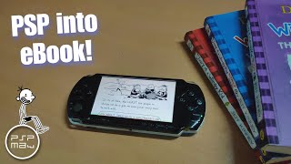 Use your PSP as an E-book reader ! Bookr PSP screenshot 2