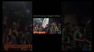 Bonek Persebaya Takbiran