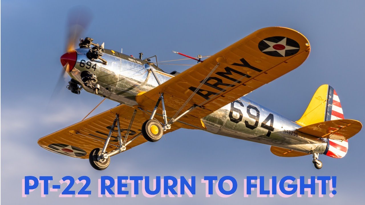 Ryan PT-22 Flies after 70 Years