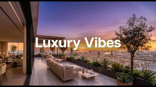 Luxury Rooftop Session 🌇 | Calm Focus + Money Flow Music (Chill R&amp;B/Deep House)