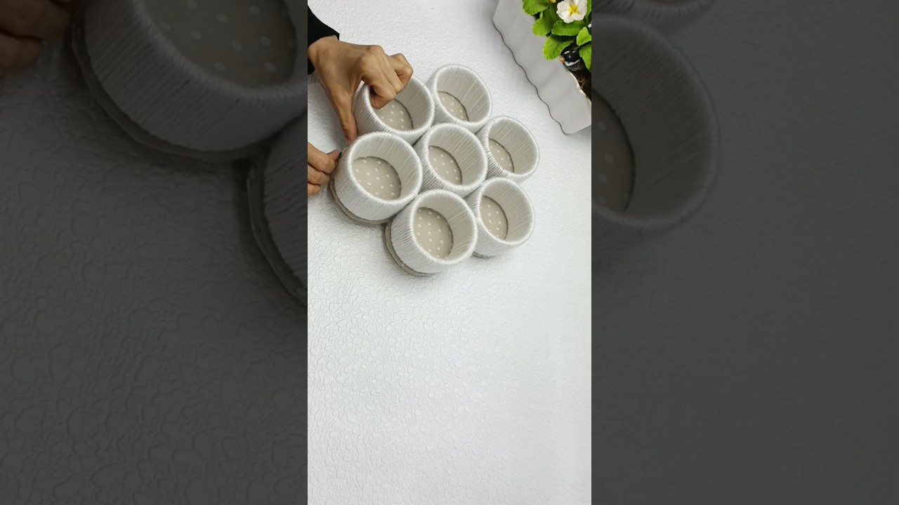 Genius DIY Rope and Cardboard Tray Hack! Easy and Stylish! 