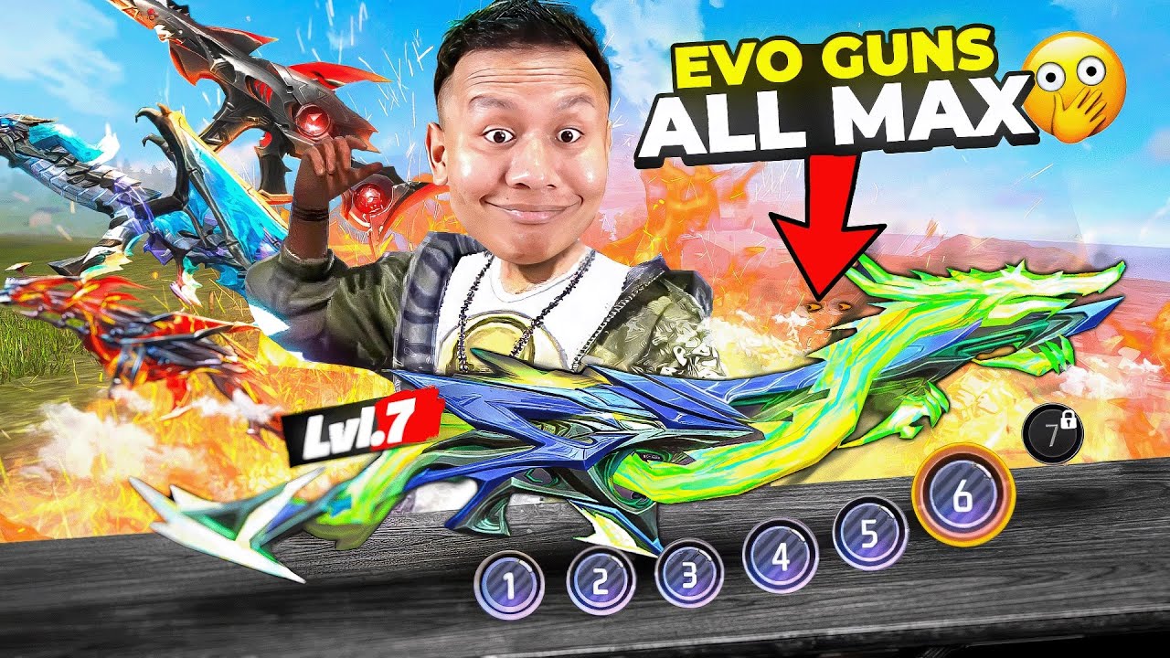 Новый Evo Parafal Max Lvl с 57000 алмазов 💎 Tonde Gamer - Free Fire Max