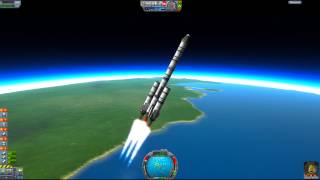 Kerbal Space Program 101 - Tutorial for Beginners Part 2 - Getting into Orbit & Returning Home!