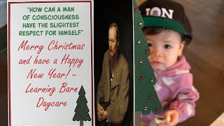 When the daycare worker is a Dostoevsky fan
