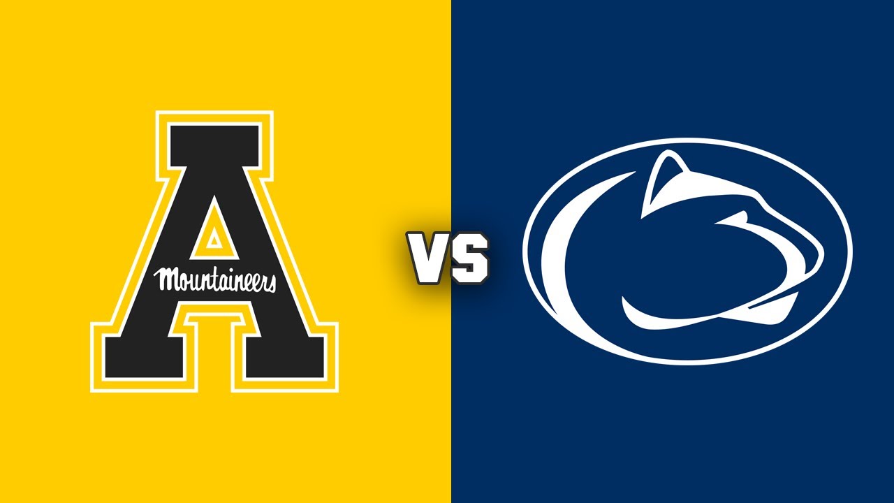 College Football: Penn State Escapes After Appalachian State's Surge