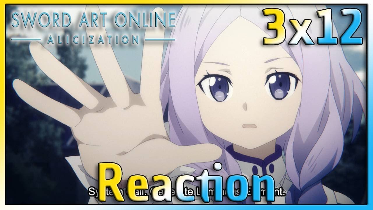 Мудрец библиотеки | Реакция на 12 серию Sword Art Online: Алисизация