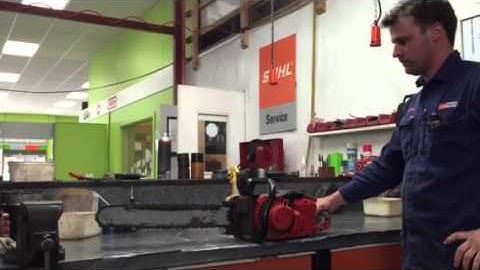 Sachs Dolmar KMS4 rotary chainsaw