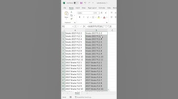 SUBSTITUTE function in Excel